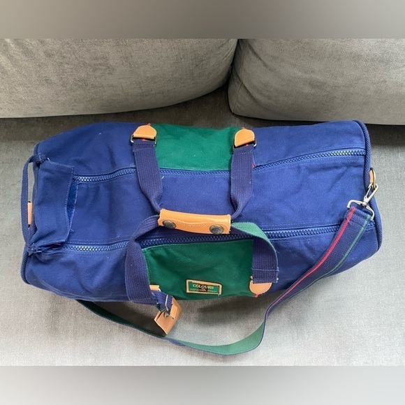 Vintage Colours by Alexander Julian Large Duffle Travel Bag - Picture 3 of 11